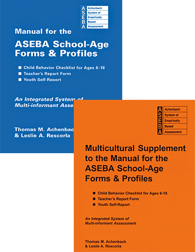 MANUAL FOR THE ASEBA SCHOOL-AGE + MULTICULTURAL SUPPLEMENT